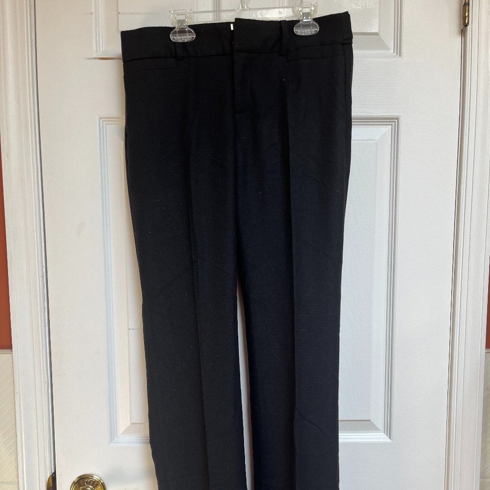 Banana Republic Black Wool Dress Pants